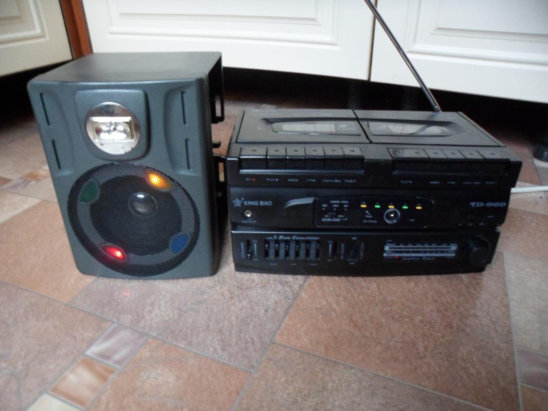 Двухкассетная магнитола XING BAO, модель TD-969. - Новотроицк