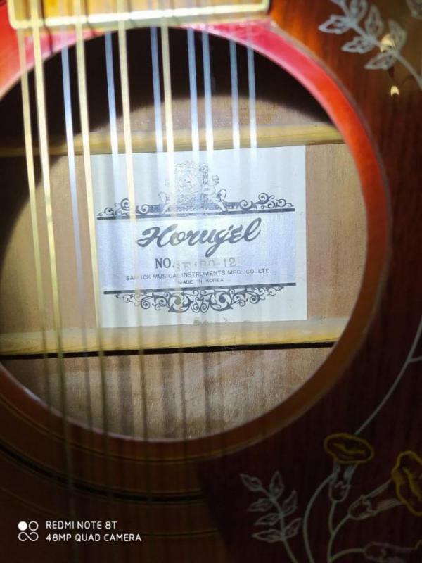 Гитару  концертная 12 струнная дека большая Корея. - Орск