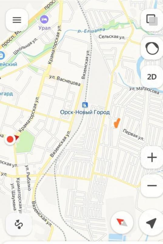 На продаже садовый участок СНТ ОЗЦМ площадью 7 соток в районе объездное дороги. - Орск