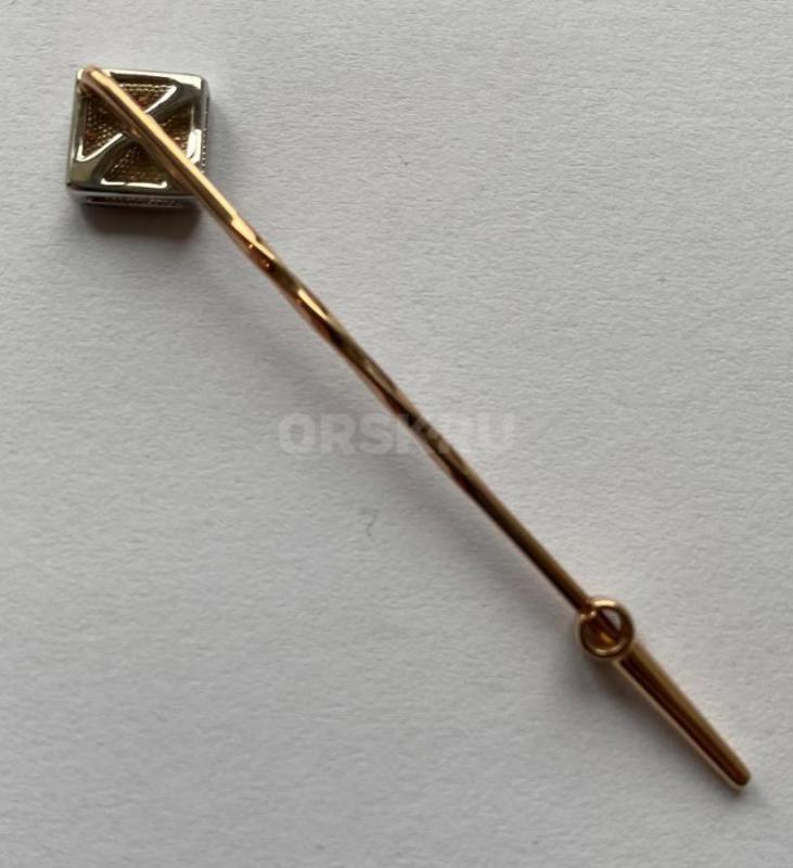 Продам золотой зажим с бриллиантами. - Орск