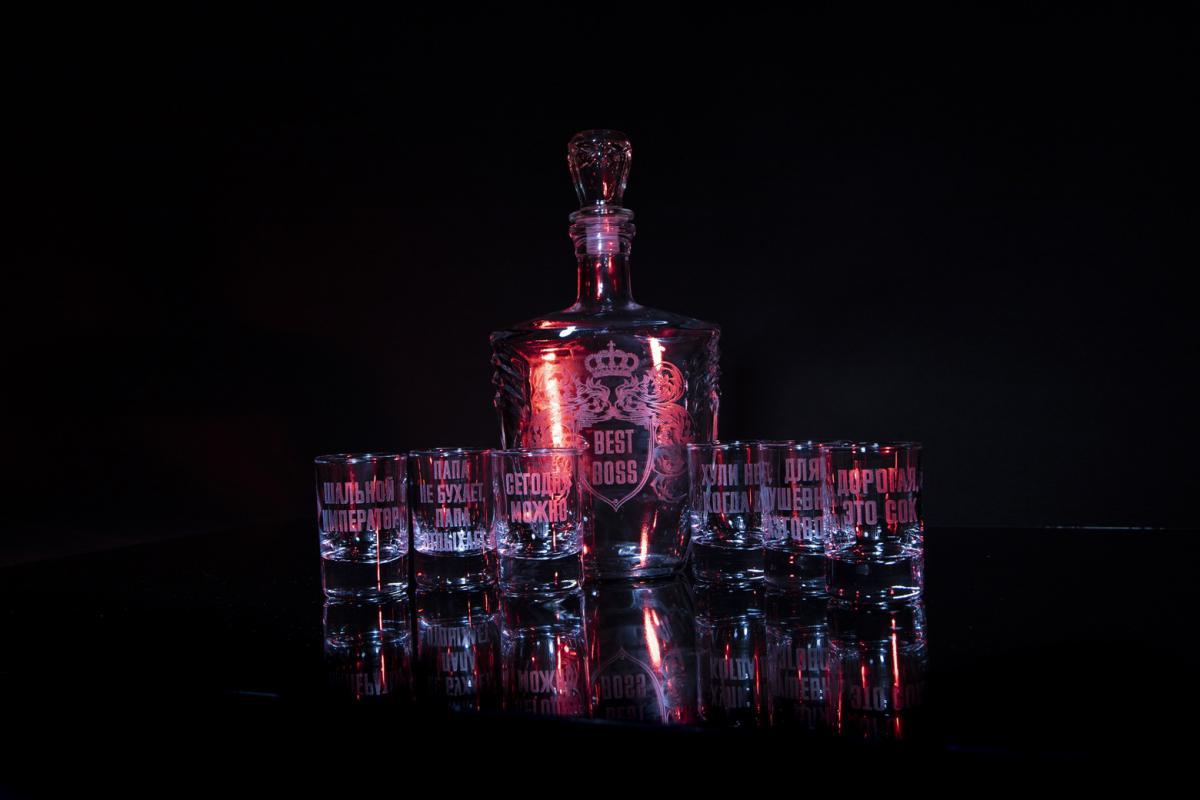 Бокалы и коробки с нaдписью, можно нанести любую надпись/рисунок. - Новотроицк