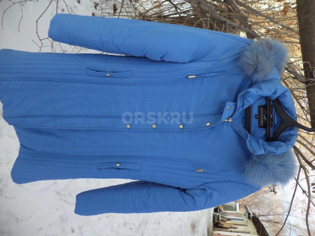 Куртка пуховик для девушки с капюшоном 44, 46р. 2000р. - Орск