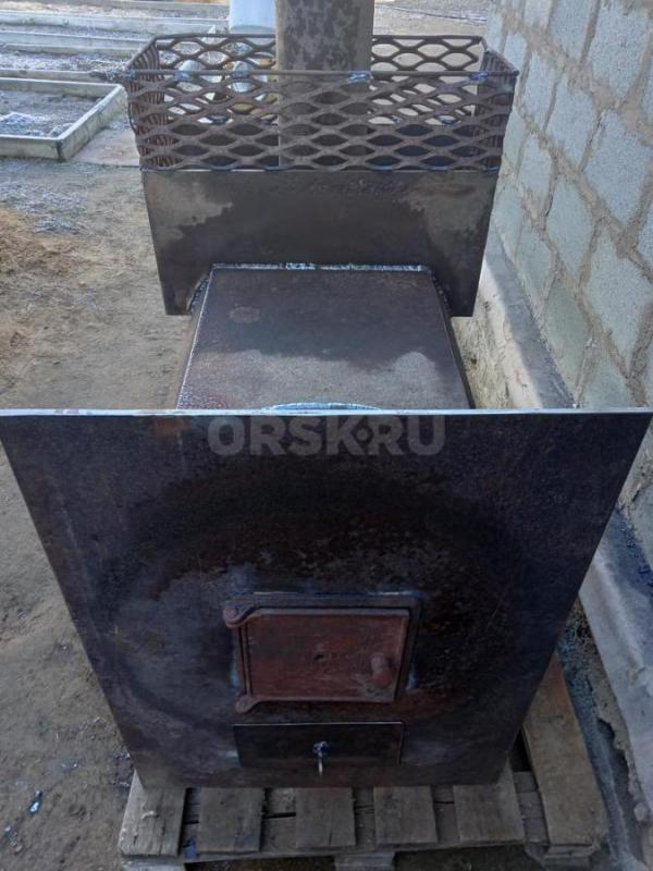 Продам печь для бани из трубы 530 все вопросы по телефону. - Новоорск