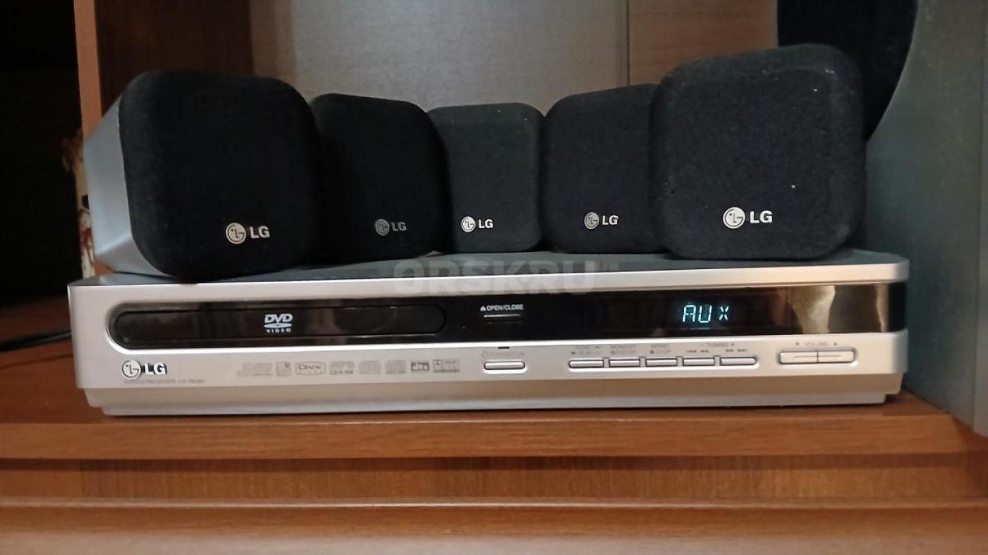 Продам домашний кинотеатр-ресивер LG LH-T6340X 
CD диски не воспроизводит и показывает на дисплее N - Орск