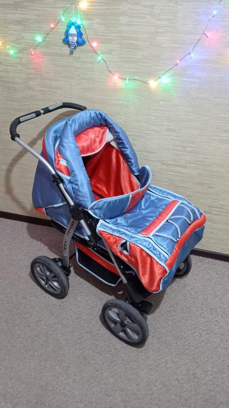 Детская коляска KACPER LUX трансформер зима-лето полный комплект. - Орск