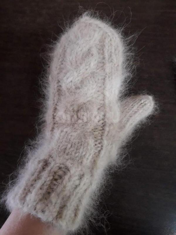 Изделия из пуха собак: варежки, носки, пояс, наколенники, напульсник. - Орск