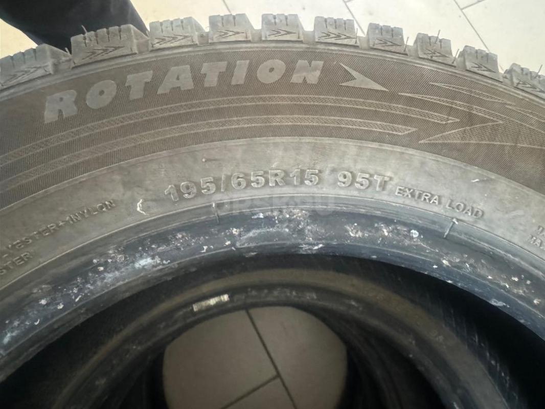 Резина зимняя r15 195 /65 в отличном состоянии - Орск
