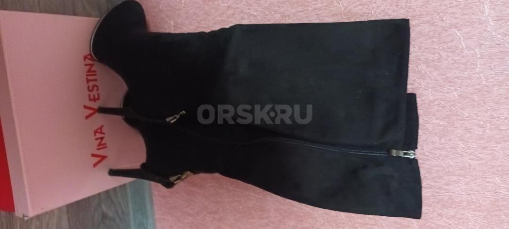 Вечерне платье 44-46р., туфли, сапоги замшевые демисезонные. - Орск