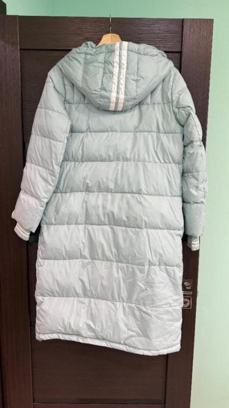 Куртка женская зимняя длинная 44 46 размер б/у - Орск