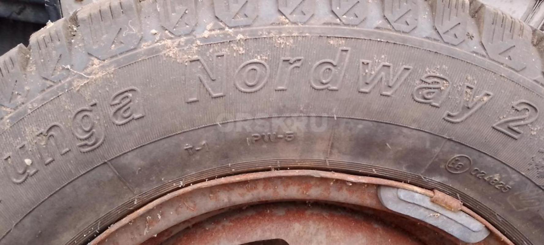 Продам два колеса в сборе на штампах r13 б/у - Орск