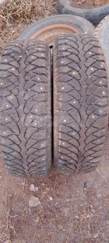 Продам два колеса в сборе на штампах r13 б/у - Орск