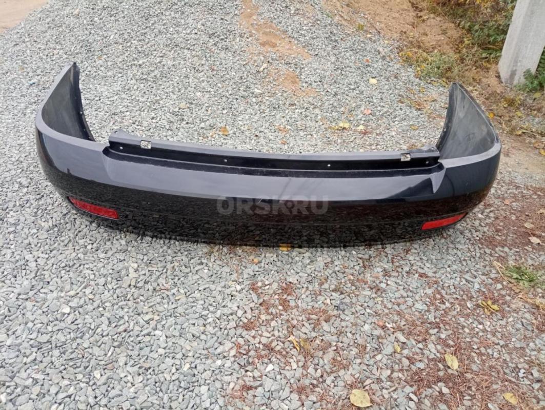 Бампер на Приору седан цвет черно синий Космос - Оренбург