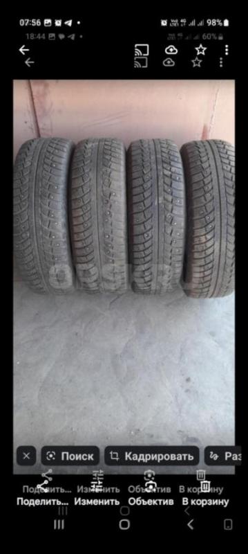 Продам комплект шипованой зимней резины 235×75 R 15 Мотодор Сибирь нов.сост. - Орск