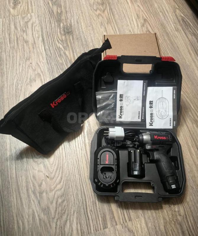 Шуруповёрт-винтоверт ударный KRESS KU203. - Орск
