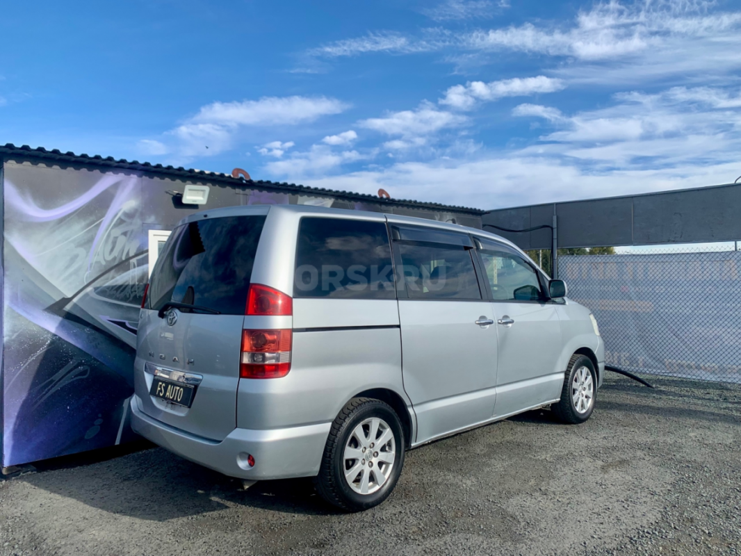 РАБОТАЕМ НА КАЧЕСТВО
В ПРОДАЖЕ 
 Toyota Noah 
Год - 2003
Двигатель - 2.0 бензин  152 л.с. - Орск