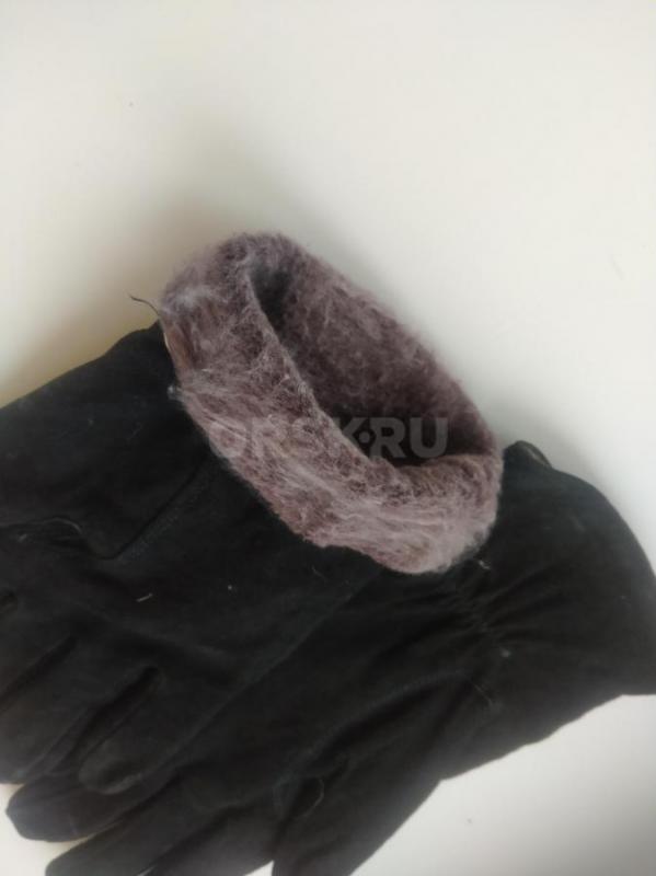 Перчатки замшевые мужские б/у  шир/дл 11×27. - Орск