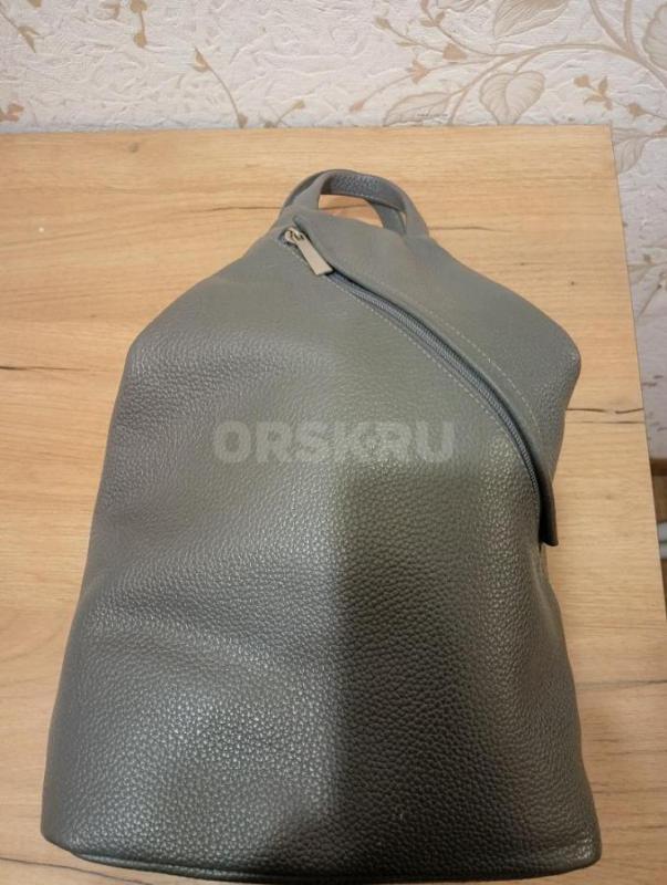 Рюкзак -сумка натуральная кожа в отличном состоянии. - Орск