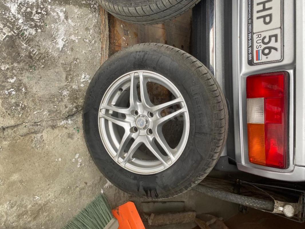 4 колеса от Рено Меган 2, 205/65 R15 лето , в комплекте с дисками. 17 неделя 2023 - Орск