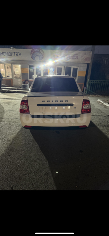 Продам приору
В хорошем состоянии для своих лет 
Много чего было сделана и поменяна 
Из минусов - Орск