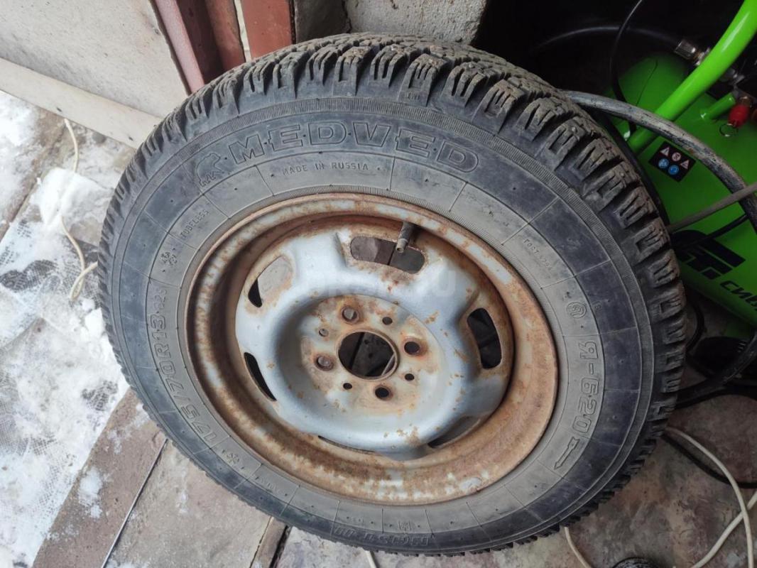 Продам зимние шины Наст-2 в сборе 4 штуки - Орск