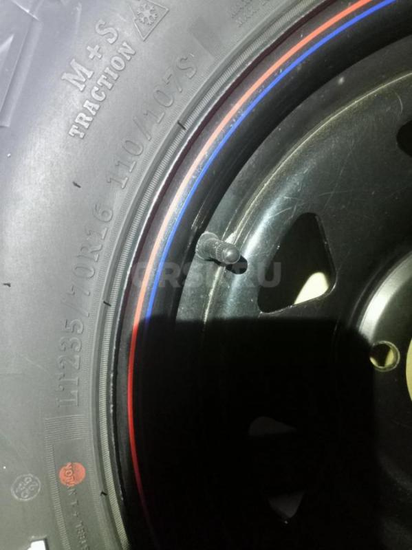 Продам комплект колёс 235/70-R16, гребут и летом и зимой. - Гай