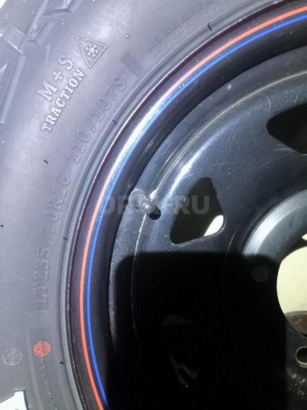 Продам комплект колёс 235/70-R16, гребут и летом и зимой. - Гай