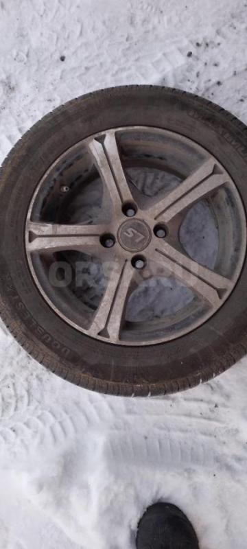 Литье r14 на ВАЗ на новой летней взаимозаменяемой резине 175/65 Double star, отъездил 1 сезон. 16 00 - Орск