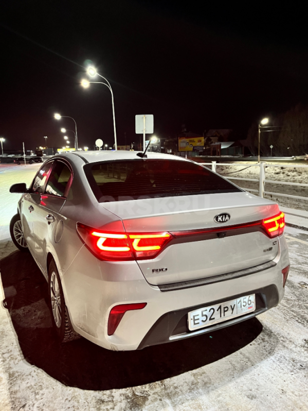 Kia Rio 4 
2хоз
2018 год 
130000 пробег 
Комплектация Red Line (климат контроль , круиз контроль - Орск
