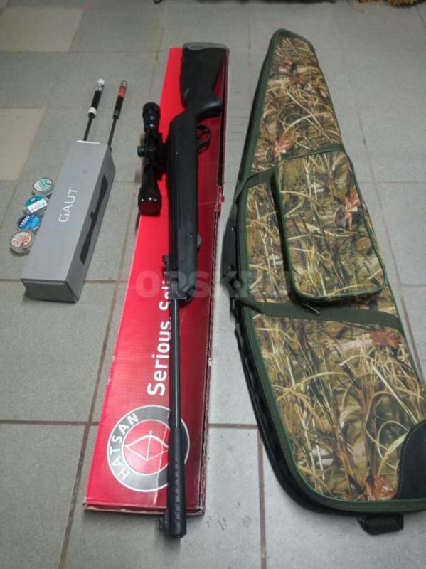 Пневматику Hatsan 125 в хорошем состоянии полный комплект! - Орск