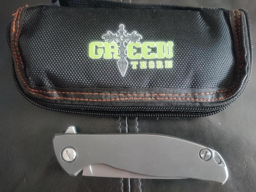 Нож нудист от green thorn 
Нож новый не разбирался не точился. - Орск