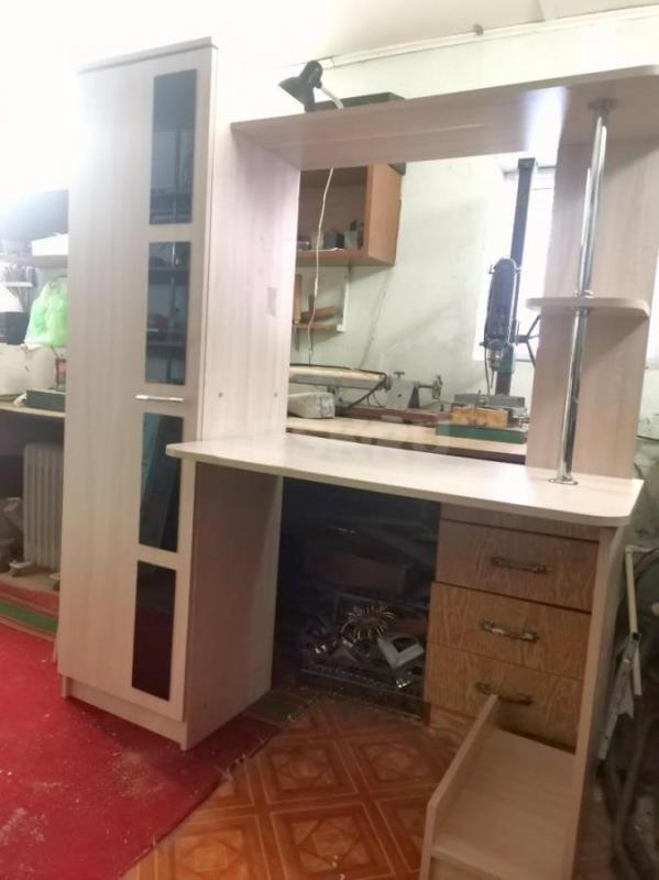 Набор для школьника /Стол письменный-компьютерный 162*135*52,5 полка-стол-тумба. /Кровать с матрасом - Орск