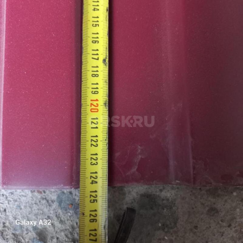 Продам профлист 1,16х1,24 по 1000 рублей за лист (4 листа вишневый цвет)
Б/у профлист оцинкованный - Орск