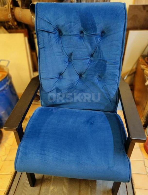 Кресло , ткань новая велюр износостойкий. - Орск