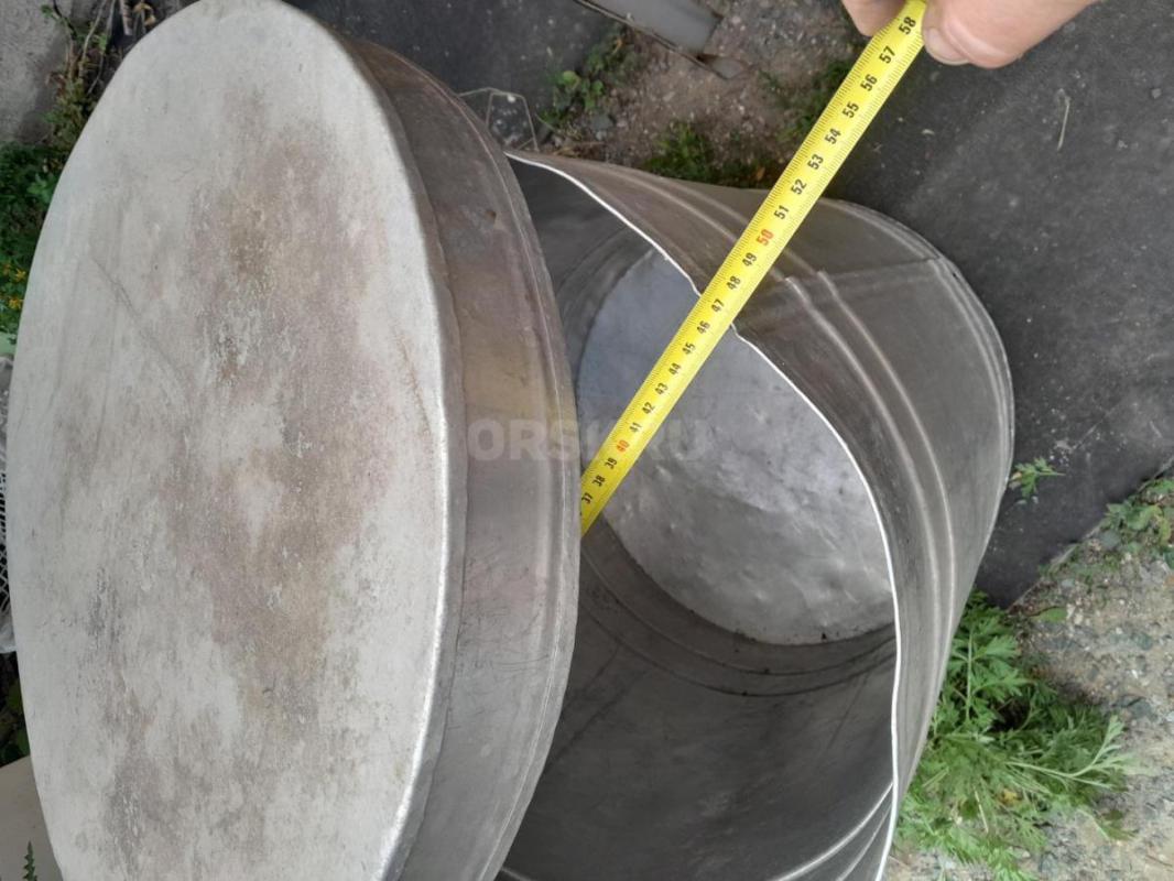 Бак алюминиевый под сыпучие продукты. - Гай