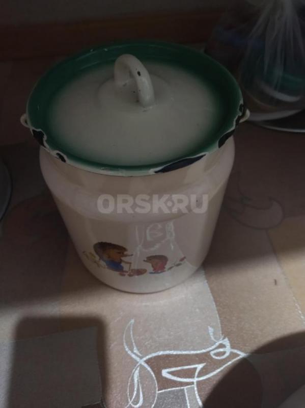 Кастрюля алюминиевая - 10 л - 500 рублей, эмалированная - 5 л - 150 рублей, бидон - 3 л - 200 ру - Орск