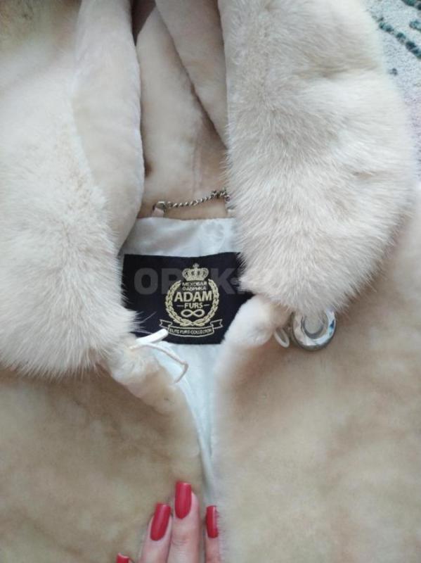 Мутоновую шубу с норкой в идеальном состоянии. - Орск