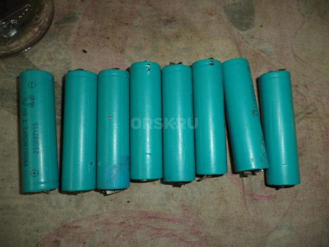Аккумуляторы литевые для шурика по 100р. - Орск
