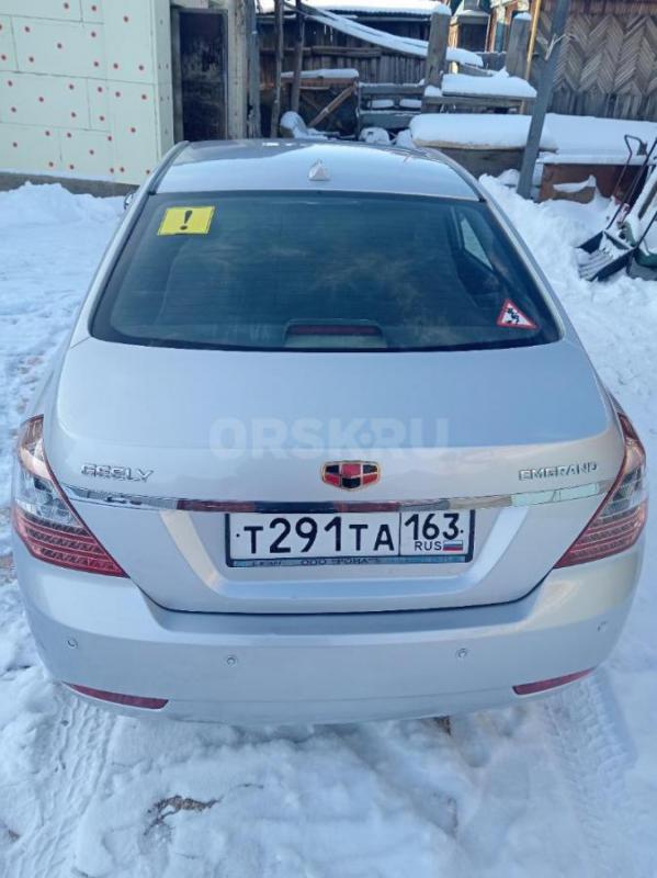 GEELY EMGRAND 2013, МАКСИМАЛЬНАЯ КОМПЛЕКТАЦИЯ, ЛЮКС, 1 ХОЗЯЙН, ЕСТЬ ВСЁ.! - Орск