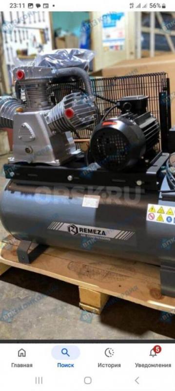 Куплю промышленный воздушный компрессор 380вольт на 200- 300литр.  15000рубл. стремянка на 6,3метра - Орск