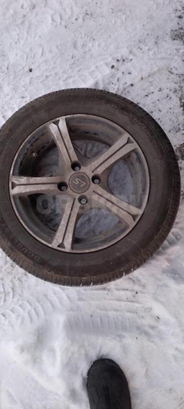 Литье (4 литых колеса) r14 на ВАЗ на новой летней взаимозаменяемой резине 175/65 Double star, отъезд - Орск