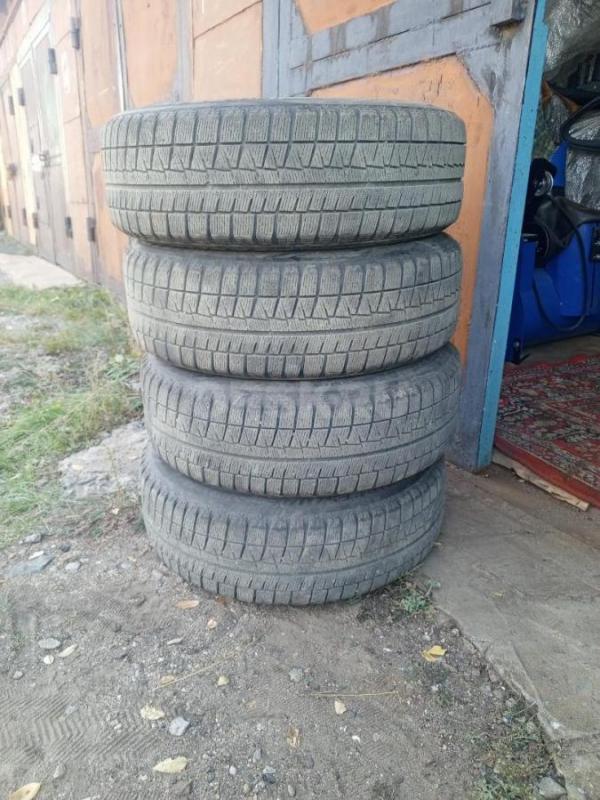 Продам 4 зимних колеса на заводских штампах разболтовка 4 на 100 за 13000 небольшой торг. - Орск