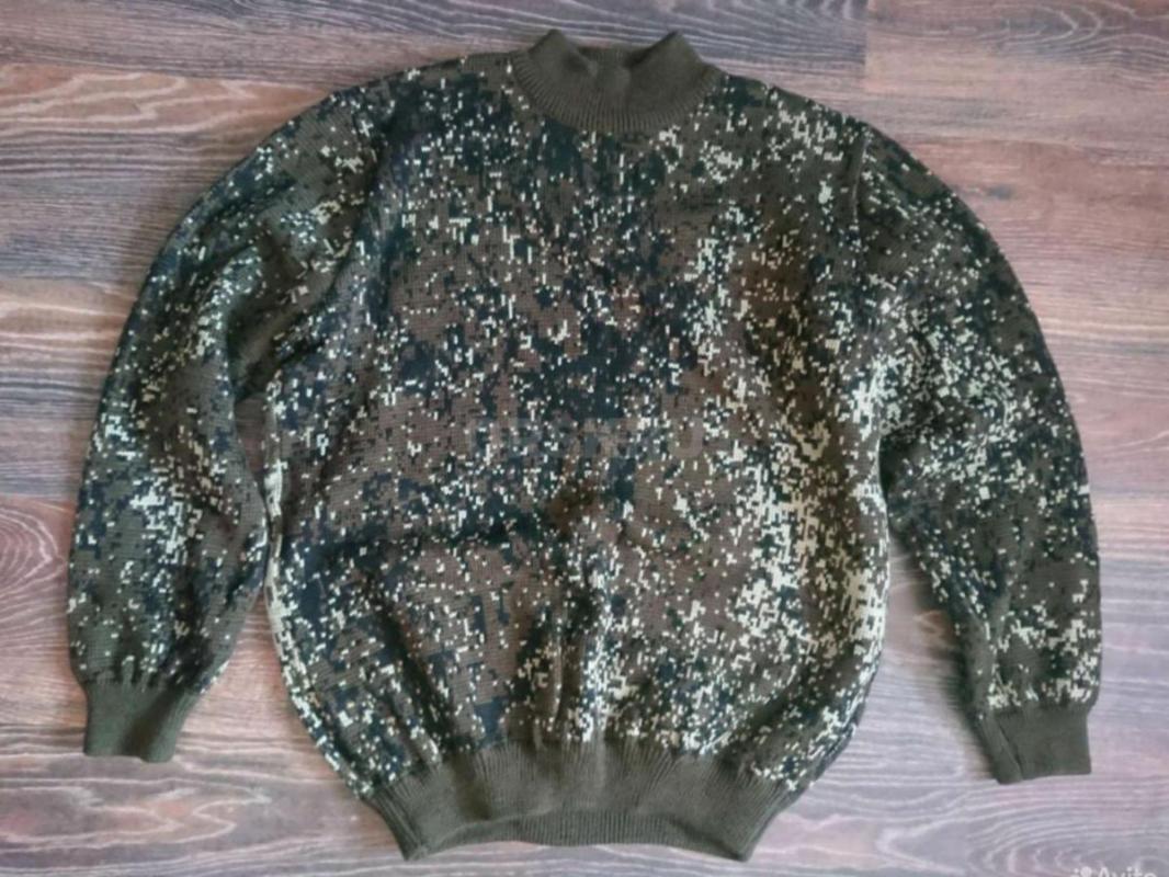 Свитер камуфлированный цифровая флора тёмная, размер 54(сплав)
Классический ворот под горло. - Орск