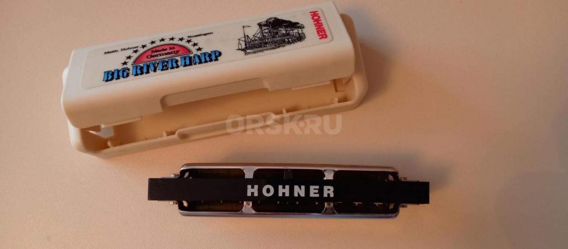 Губная гармошка Hohner Big River Harp. - Орск