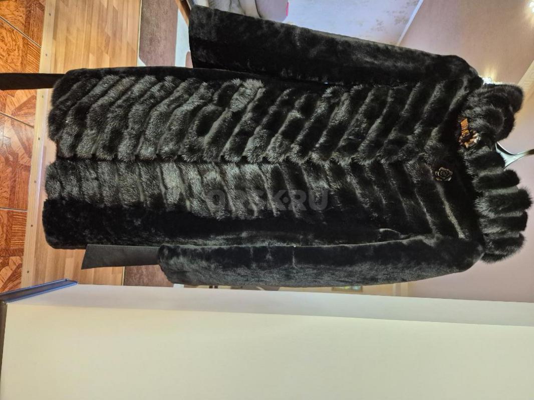 Продам шубу мутоновую с норковой вставкой. - Орск