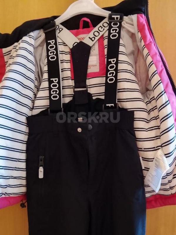 Продаются вещи на девочку: теплый костюм (куртка+штаны) - размер 116см, яркий хлопковый свитшот - ра - Орск