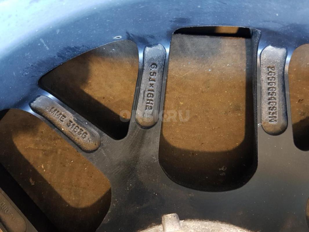 Продам два литых диска R16 сверловка 5/114,3 вылет 46, цо66.1 или 67,1 нужно мерить, диски без ремон - Орск