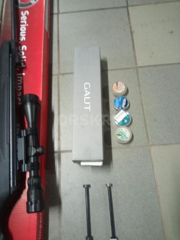 Продам пневматическое ружьё hatsan 125 с оптикой полный комплект в хорошем состоянии 25.000 торг или - Орск