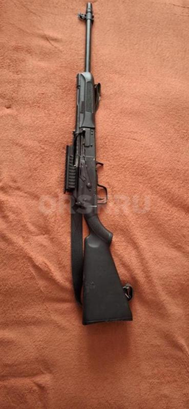 продается ружье "Сайга 12/76 2000 г/в в отличном состоянии не дорого. - Орск