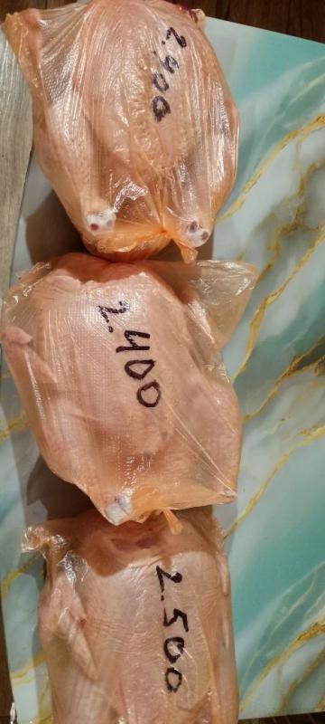 В продаже мясо молодого бройлера , забой по заказу 
Цена 400 р за кг 
Доставка каждый день 🚚
Примерн - 