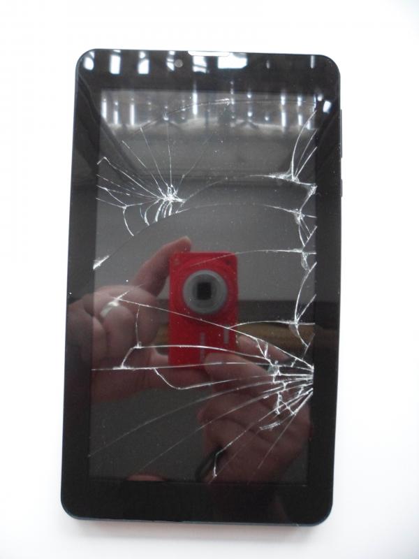 Планшет Supra M74AG с разбитым экраном. - Новотроицк